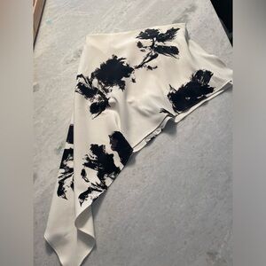 White House Black market asymmetrical fully lined bustier